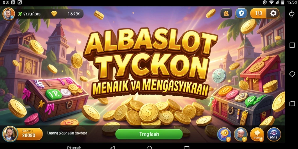 Tampilan gameplay ALBASLOT yang menarik dan penuh strategi Tycoon.