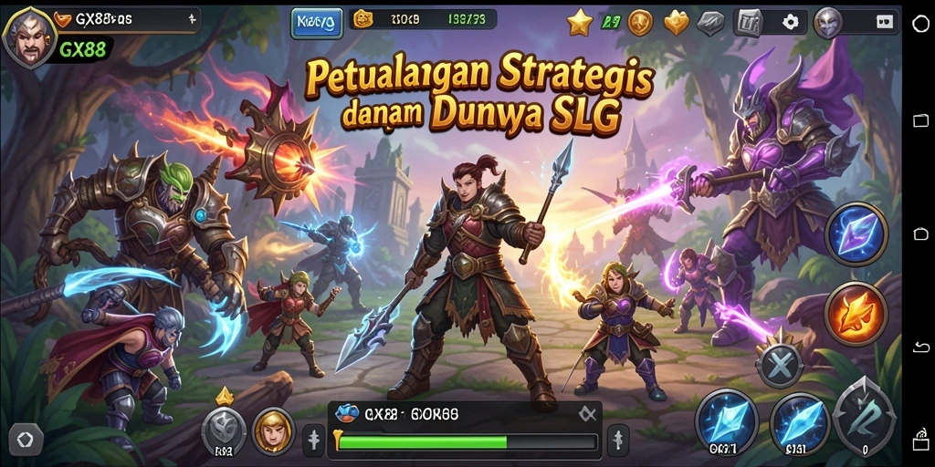 Tampilan gameplay GX88 yang menarik dan dinamis.