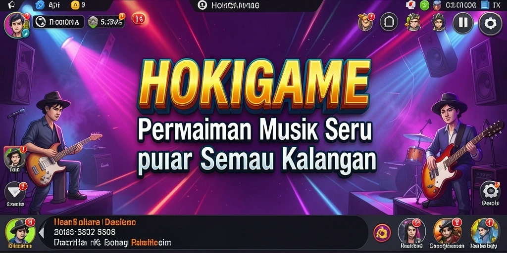 Tampilan gameplay HOKIGAME yang mengasyikkan dan interaktif.